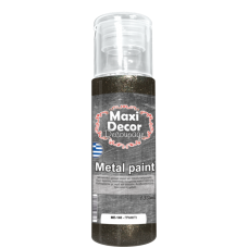 Ακρυλικό Μεταλλικό Χρώμα 130ml Maxi Decor Γραφίτι ΜE140_ME140130